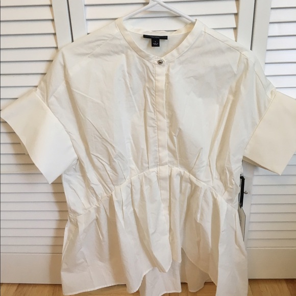 Victoria BeckhamXTarget poplin waist top - Picture 5 of 7